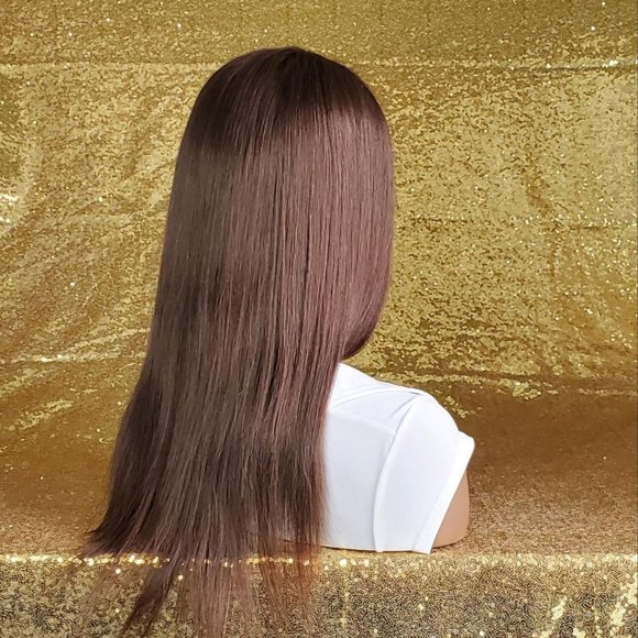 100% Human Hair - Alopecia wig - Yaki straight 16" - Picture 6 of 12